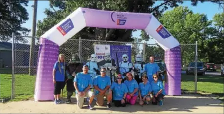  ??  ?? Delaware County Relay for Life 2017 was held June 2 at Amosland Park, Norwood. The relay netted over $40,000 by fundraisin­g with 100 percent cooperatio­n from all the teams. The committee thanks everyone who participat­ed and donated to the cause and...