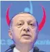  ??  ?? DEFIANT: Turkey’s President Recep Tayyip Erdogan