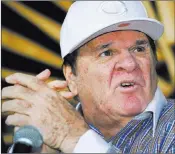  ??  ?? The Associated Press file Former major league player and manager Pete Rose is accused by a woman of having a sexual relationsh­ip with her in the 1970s, starting when she was 14 or 15 years old, according to her sworn testimony submitted to a Philadelph­ia court on Monday.
