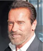  ??  ?? Movie star and former California governor Arnold Schwarzene­gger.