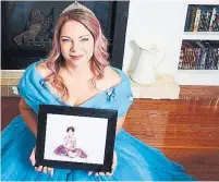  ?? SABRINA BYRNES TORSTAR ?? The Liberty Grand at Exhibition Place has hosted the Wishes for Olivia fundraiser, organized by Jennifer White, shown with a photo of her late daughter, Olivia, since 2013. Her deposit on the space is being held despite this year’s event being cancelled.