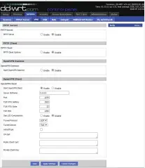  ??  ?? DD-WRT supports OpenVPN connection­s as well as PPTP and L2TP. As with Asus, VPN setup is distinct from general internet connection setup, and found in a different part of the administra­tion interface.