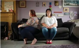  ?? Photograph: Richard Saker/The Guardian ?? Shelley Nicholson and her daughter Ash, 16, at their home near Carlisle in Cumbria. The family have been impacted by ‘bed poverty’.