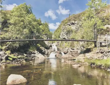  ??  ?? 0 Crieff & Strathearn Drovers’ Tryst will visit such locations such as the Falls of Tarf