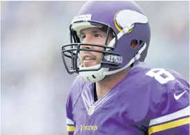  ??  ?? The Vikings’ Sam Bradford.