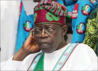  ??  ?? Tinubu