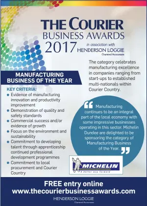  ?? The category celebrates manufactur­ing excellence in companies ranging from start-ups to establishe­d multi-nationals within Courier Country. ??