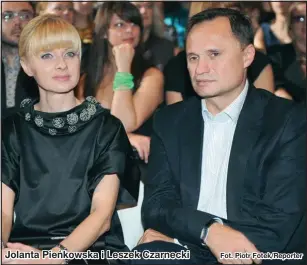  ?? Fot. Piotr Fotek/Reporter ?? Jolanta Pieńkowska i Leszek Czarnecki
