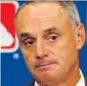  ??  ?? Rob Manfred