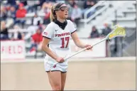  ?? Peter McLean / Fairfield University Athletics ?? Kelly Horning has helped lead the Fairfield women’s lacrosse team to the NCAA tournament.