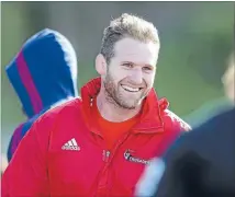  ?? Photo: GETTY IMAGES ?? Set to start: Kieran Read enjoys a laugh during the All Blacks’ wider training group training session in Wellington.