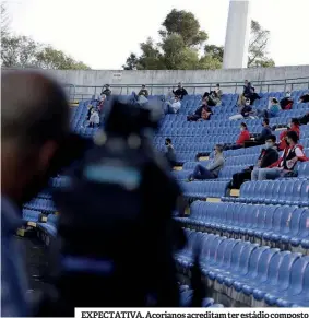  ??  ?? EXPECTATIV­A. Açorianos acreditam ter estádio composto