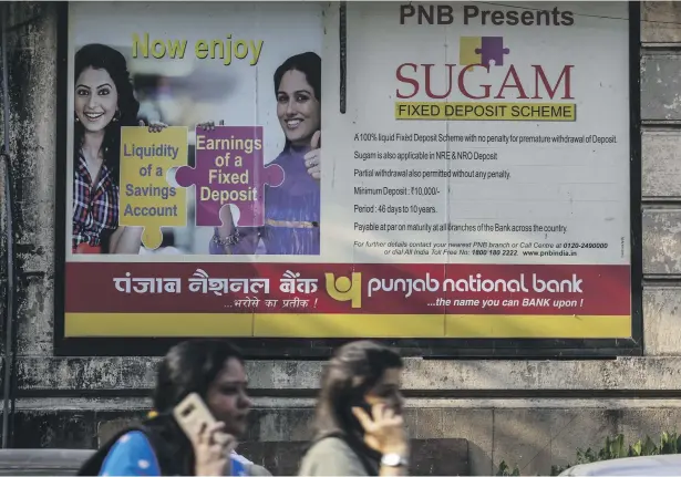  ?? Bloomberg ?? PNB had not integrated its computer systems with global requiremen­ts and was required instead to conduct daily checks of Swift transactio­ns