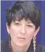  ??  ?? Ghislaine Maxwell