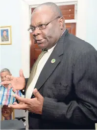  ??  ?? Barton Clarke, executive director of the Caribbean Agricultur­al Research and Developmen­t Institute.