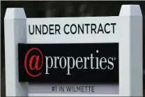  ?? NAM Y. HUH - THE ASSOCIATED PRESS ?? A home is under contract in Wilmette, Ill., on March 28. On Thursday, Freddie Mac reported this week’s average U.S. mortgage rate rose.