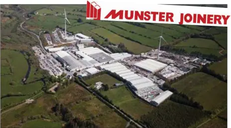  ??  ?? The Munster Joinery plant in Ballydesmo­nd.