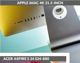  ??  ?? Apple iMac 4K 21.5-inch