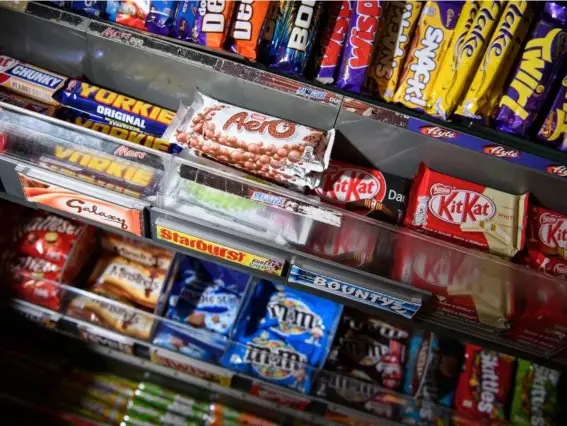  ?? (Getty) ?? Smaller chocolate bars are only part of the problem, says the ONS