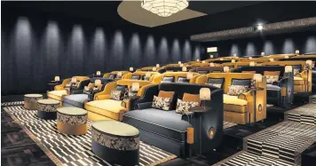  ??  ?? How the new cinema run by Tivoli could look