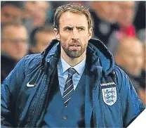  ??  ?? ■
Gareth Southgate needs a win against Scotland.