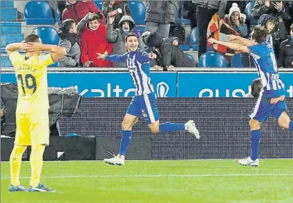  ?? FOTO: EFE ?? Lanzados El Alavés afronta la primera eliminator­ia de Copa después de derrotar al Villarreal el pasado domingo