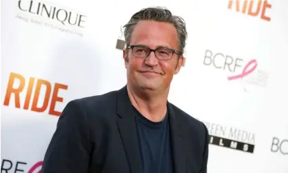  ?? Photograph: Rich Fury/Invision/AP ?? Matthew Perry in April 2015. The Friends actor died aged 54 in October.