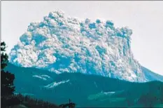  ?? VERN HODGSON ASSOCIATED PRESS ?? Mount St. Helens in Washington state erupts on May 18, 1980.