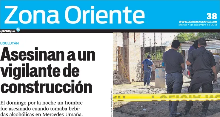  ??  ?? Sin hipótesis. Las autoridade­s indicaron que, según el dictamen forense, Arévalo habría sido asesinado el domingo por la noche. Los familiares expresaron que nunca había manifestad­o que estuviera amenazado.