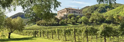  ??  ?? Riaperture Villa dei Vescovi a Luvigliano di Torreglia, nel Padovano: uno dei beni del Fai che riapre