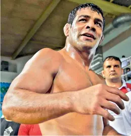  ??  ?? The Delhi Police has issued a lookout notice against two-time Olympic medallist Sushil Kumar in connection with the Chhatrasal Stadium brawl.