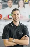  ??  ?? Matthew Crossan of London, Ont., winner of the 2017 Canadian Infiniti Engineerin­g Academy placement opportunit­y.