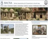  ??  ?? The British Associatio­n for Cemeteries in South Asia (BACSA) maintains a burials database