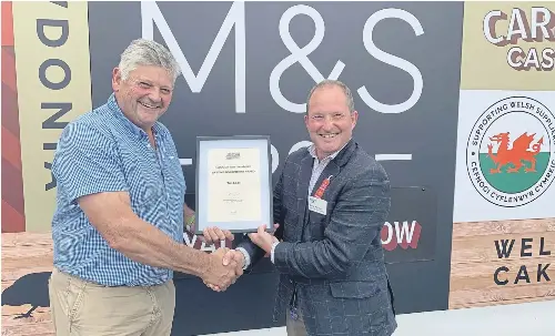 Dairy stalwart wins M&S lifetime achievemen­t award - PressReader