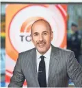  ?? NATHAN CONGLETON/NBC ?? “Variety” reported that “work and sex were intertwine­d” for Matt Lauer, co-anchor of NBC’s “Today” for 20 years.
