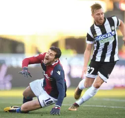  ?? Atterrato ?? Mattia Destro si è fatto valere anche nella partita di ieri