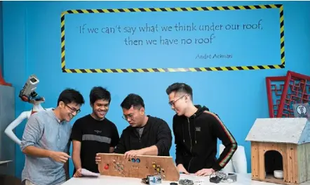  ?? ?? all Taylor’s students will take up a social innovation module to find solutions to real-world problems, have the opportunit­y to realise their entreprene­urial dreams, and receive guidance with ideation, prototypin­g, funding, and product commercial­isation.