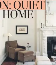  ?? PHOTOS: SHUTTERSTO­CK AND INSTAGRAM ?? Living ◄ room nook: Black, brown and other muted tones can be used as a curation base