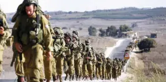  ?? (الوطن) ?? قوات إسرائيلية قرب الحدود اللبنانية