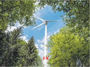  ?? FOTO: ARMIN WEIGEL/DPA ?? Die Bundesregi­erung will gesetzlich verpflicht­ende Flächenzie­le für Windenergi­e vorgeben. Passiert das nicht, sollen Abstandsre­geln für Windräder per Gesetz ausgehebel­t werden.