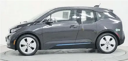  ??  ?? Police ask anyone with details about Su Yi Liang’s 2014 BMW i3 to call the major crime section.