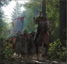  ??  ?? If the developers can iron out the huge array of bugs through updates in the coming months, Kingdom Come: Deliveranc­e could be elevated to classic status.