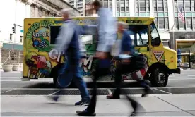  ?? Press/Corbis/Getty Images ?? New York has the country’s most permissive cannabis legalizati­on law. Photograph: View