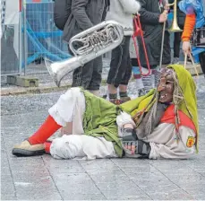  ?? FOTO: FLORIAN PEKING ?? Die Fasnet ist vorbei – und allzu viele Straftaten hat es nicht gegeben. Jedenfalls ist die Polizei zufrieden.