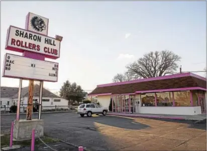  ?? DIGITAL FIRST MEDIA FILE PHOTO ?? The Rebel Indian Sharon Hill Rollers Club at 1300 Chester Pike was proposed as the location for a medical marijuana dispensary, but its applicatio­n was never filed with the state.