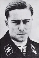  ??  ?? Joachim Peiper, commander of the SS unit that massacred American POWs and Belgian civilians near Malmedy, was among the last perpetrato­rs released from prison, in 1956.