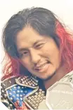  ??  ?? Hiromu Takahashi Edad: 31 años Fecha de nacimiento: 4 de diciembre de 1989
Lugar de nacimiento: Tokio, Japón Estatura: 1.71 m Peso: 88 kg