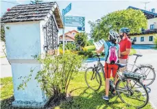  ?? FOTO: TOPPLAN/GÄSTEAMT ?? Das Radwegenet­z bekommt neue Schilder.