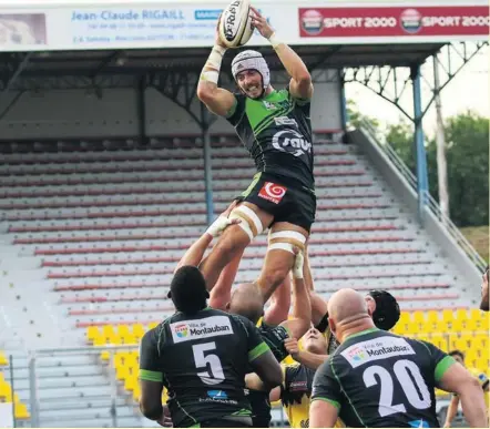  ?? Photo Stéphanie Biscaye ?? Après leur match amical face à Carcassonn­e et Biarritz, les Montalbana­is d’Amédée Domenech rencontrer­ont les champions d’Europe avant d’affronter de nouveau les Audois pour la première journée de championna­t.