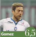  ??  ?? Gomez 6,5